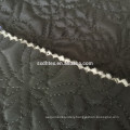 winter quilted fabric,100% polyester embroidered fabric